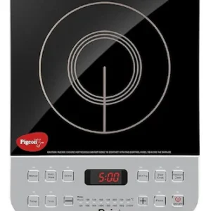 Pigeon by Stovekraft Brio Plus Induction Stove 2100 Watts for Fast and Easy Cooking (Black)