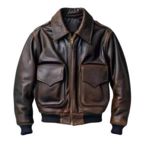 Men’s Handmade Genuine Cowhide Leather Pilot Jacket
