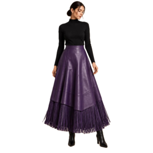 Women Leather skirt