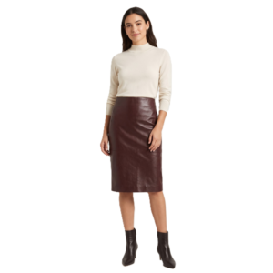Women Leather skirt