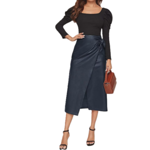 Women Leather skirt