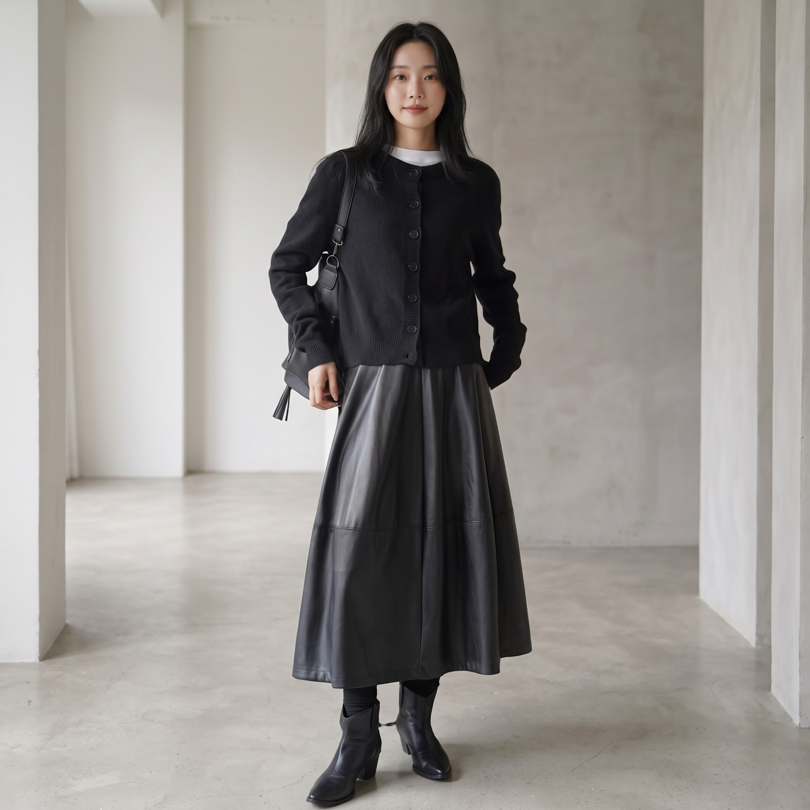 Women Leather Skirt